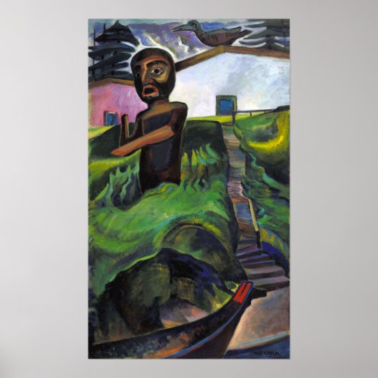 Carr - Crazy Stair 1928 Poster (Voorkant)