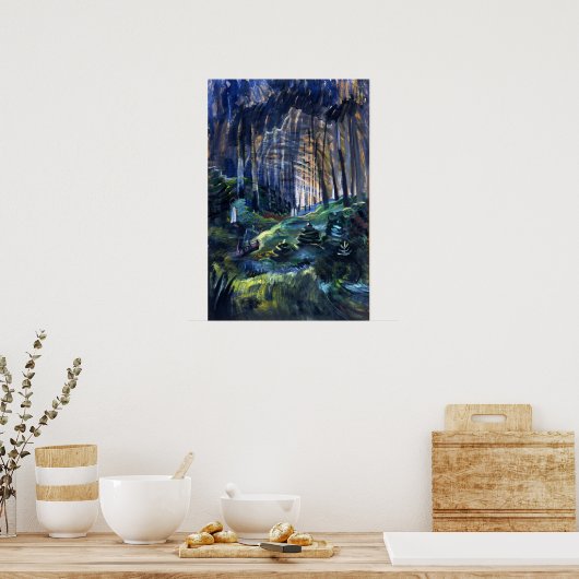 Carr - Deep Bossen 1936 Poster (Keuken)