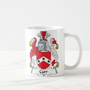 Carr Family Crest Koffiemok