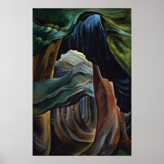 Carr - Forest, British Columbia 1931 Poster (Voorkant)