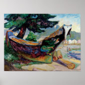 Carr - Native War Canoe 1912 Poster (Voorkant)