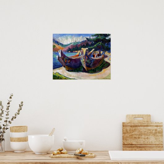 Carr - Oorlogskano's, Alert Bay Poster (Keuken)