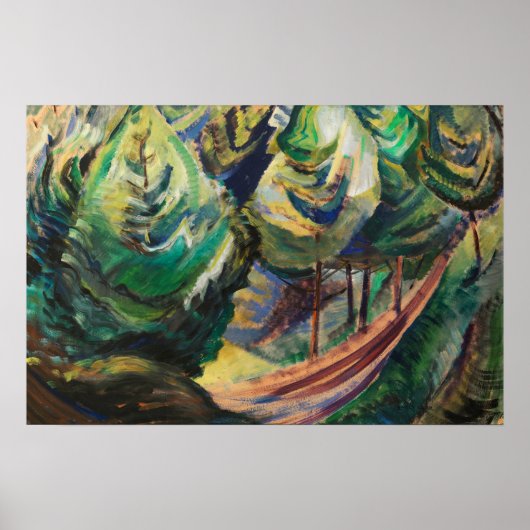 Carr - pad tussen de pijnpunten 1930 poster (Voorkant)