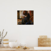 Carr - Self Portrait 1924 Poster (Keuken)