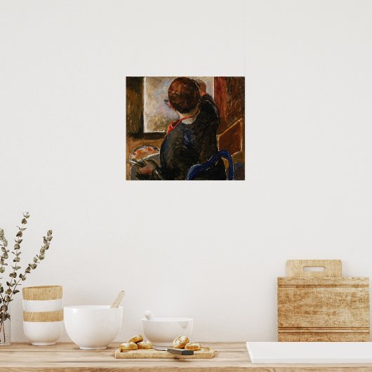 Carr - Self Portrait 1924 Poster (Keuken)