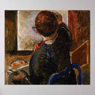 Carr - Self Portrait 1924 Poster