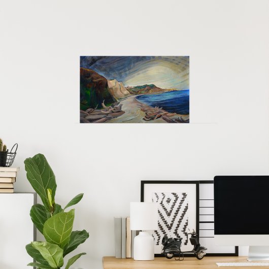 Carr - Shoreline 1936 Poster (Thuiskantoor)