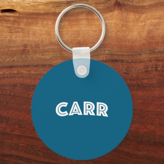 Carr  sleutelhanger (Voorkant)