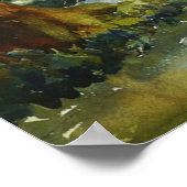 Carr - totem Walk bij sitka 1907 Poster (Hoek)