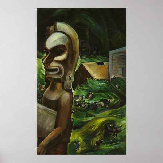 Carr - Zunoqua of the Cat Village 1931 Poster (Voorkant)