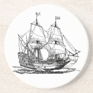 Carrack Zandsteen Onderzetter