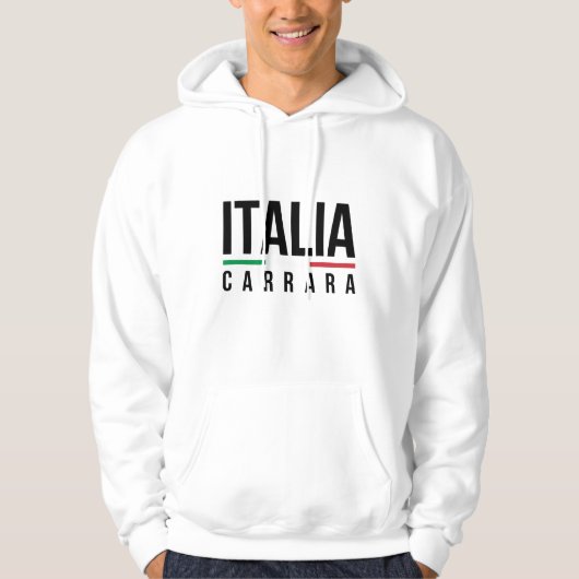 Carrara Italië Hoodie (Voorkant)