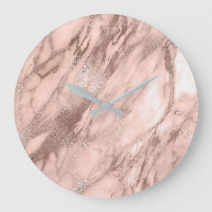 Carrara Marble Blush Skinny Powder Stone Grote Klok