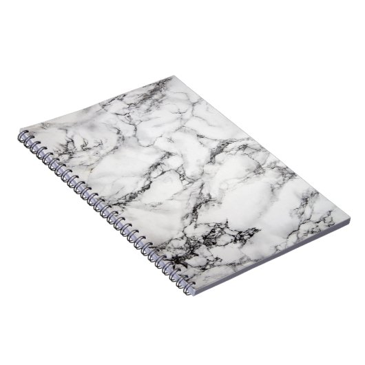 Carrara Marble-laptop Notitieboek (Rechterzijde)