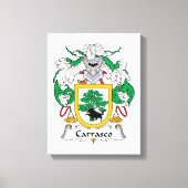 Carrasco Family Crest Canvas Afdruk (Voorkant)