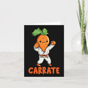 Carrate Schattigee Wortel Martial Arts Karate Groe Kaart