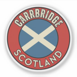 Carrbridge, Schotland Sticker
