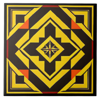 Carreau Motif deco Afro - Coll. Afro Tiles Tegeltje