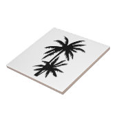 Carreau PALM TREES Tegeltje (Zijkant)