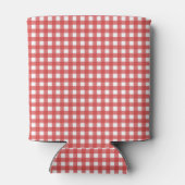 Carreaux Vichy Rouge Blikjeskoeler (Achterkant)