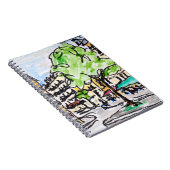 Carrefour de l'Odeon, Parijs, Frankrijk Notitieboek (Rechterzijde)