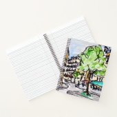 Carrefour de l'Odeon, Parijs, Frankrijk Notitieboek (Binnen)