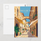 Carrer des Socors Spanje Briefkaart (Voorkant / Achterkant)