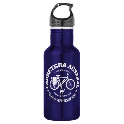 Carretera Austral (TB) Waterfles (Voorkant)