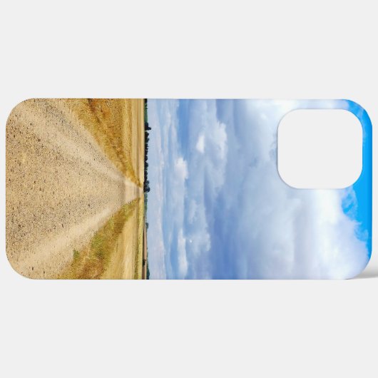Carretera Boadilla del Camino - Itero de la Vega Case-Mate iPhone Case (Achterkant (horizontaal))