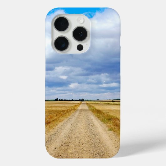 Carretera Boadilla del Camino - Itero de la Vega Case-Mate iPhone Case (Achterkant)
