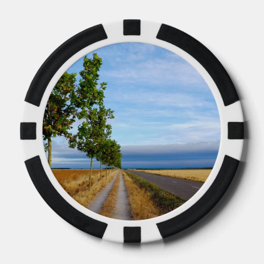Carretera Hacia Reliegos Poker Chips (Voorkant)