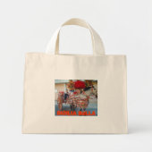CARRETTO, SICILIA BELLA MINI TOTE BAG (Voorkant)