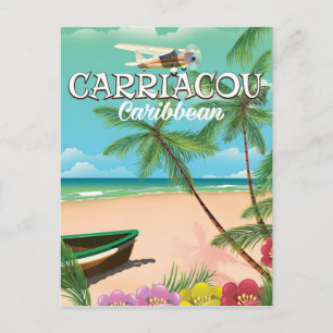 Carriacou-reisposter Briefkaart