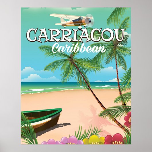 Carriacou-reisposter Poster (Voorkant)