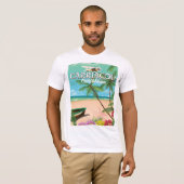 Carriacou-reisposter T-shirt (Voorkant volledig)