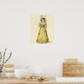 Carriage Costume, mode bord van Ackermann R Poster (Keuken)