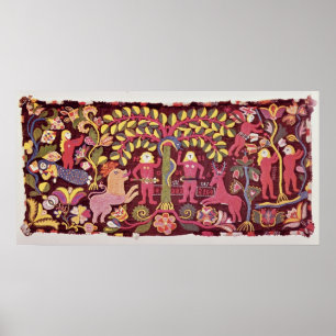 Carriage cushion cover die de Herfst van Poster