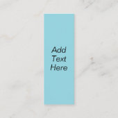 Carriage Dealers by Alphonse Mucha (1902) Bookmark Mini Visitekaartje (Achterkant)