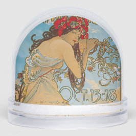 Carriage Dealers by Alphonse Mucha (1902)  Sneeuwbol