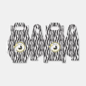 Carriage en Zebra Print Baby shower geschenkdoos Bedankdoosjes (Uitgevouwen)