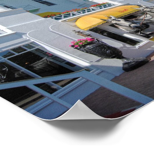 Carriage, Grand Hotel, Mackinac Island Poster (Hoek)