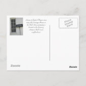 Carriage House Theater home van Studio Playes Briefkaart (Achterkant)
