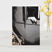 Carriage Lady Kaart (Gele Bloem)