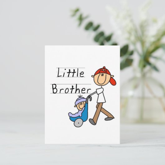 Carriage Little Brother Tshirts and Gifts Briefkaart (Staand voorkant)