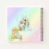 Carriage Magical Rainbow Princess Castle Notitieboek (Achterkant)