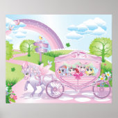 Carriage Poster for children room (Voorkant)