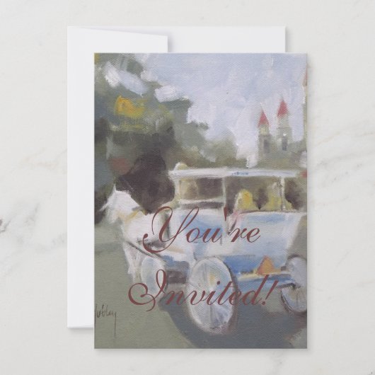 Carriage Ride Sightsee Kaart (Voorkant)