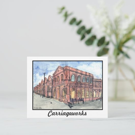 Carriagefabrieken Briefkaart (Staand voorkant)