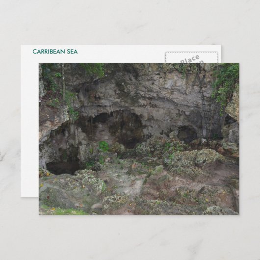 CARRIBEAN CAVE BRIEFKAART #1 (Voorkant / Achterkant)