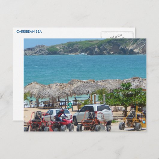 CARRIBEAN ZEE #10 BRIEFKAART (Voorkant / Achterkant)